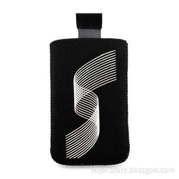 Mobile Phone Case, Made of Frosted Material with Retractable Pull-tab and Epoxy Lines
